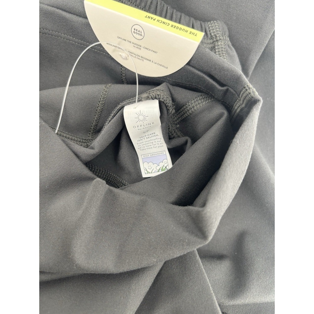 Offline By Aerie The Hugger High Cinch Pants Sz S Hi-Rise MSRP $60 Athleisure - Picture 14 of 16